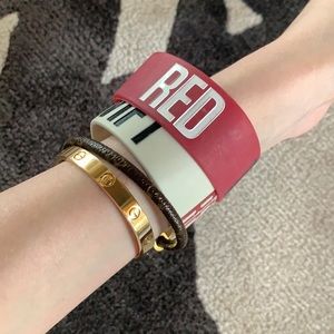 Taylor Swift RED rubber bracelets